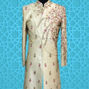 Floral Embroidered Sherwani