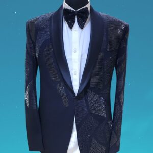 Blue Tuxedo Designer Suit