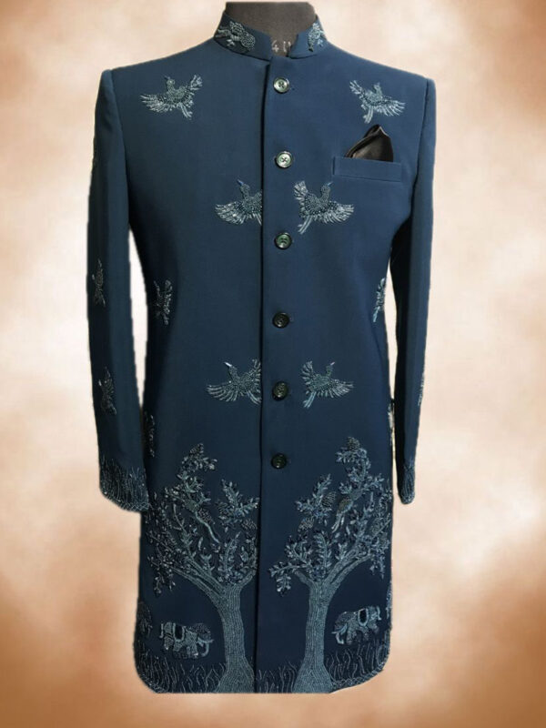 Till Blue Colour Indo Western